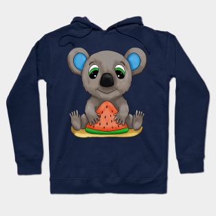 Koala and watermelon Hoodie